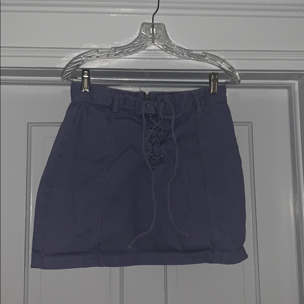Lavender Denim Skirt! Worn once!